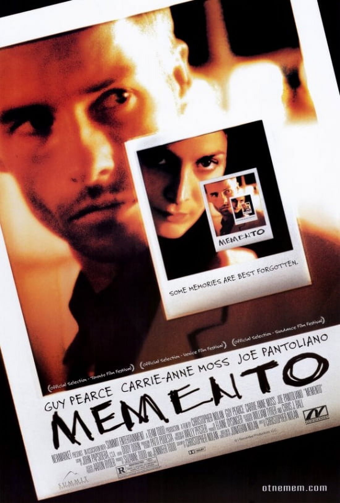 Memento Movie Poster Print featuring iconic film art - 27x40 size.