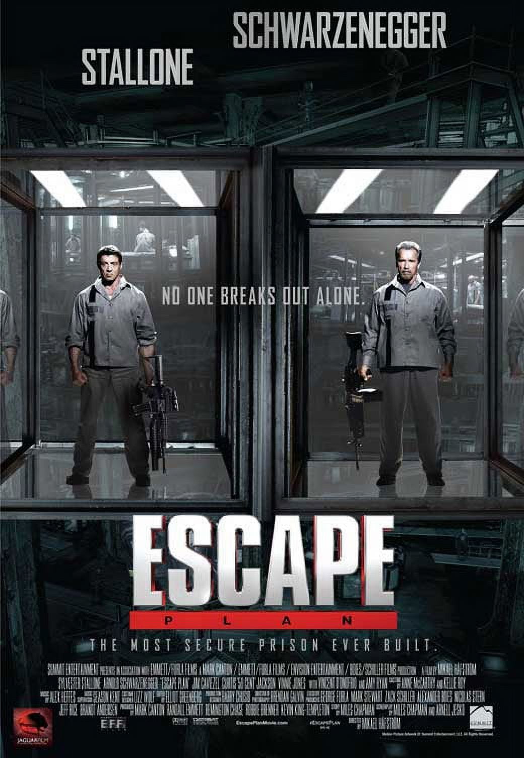Escape Plan Movie Poster 11x17 Print - High-quality artwork