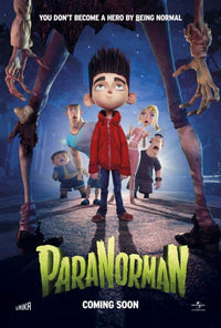 ParaNorman movie poster 11x17 print featuring whimsical animated artwork.
