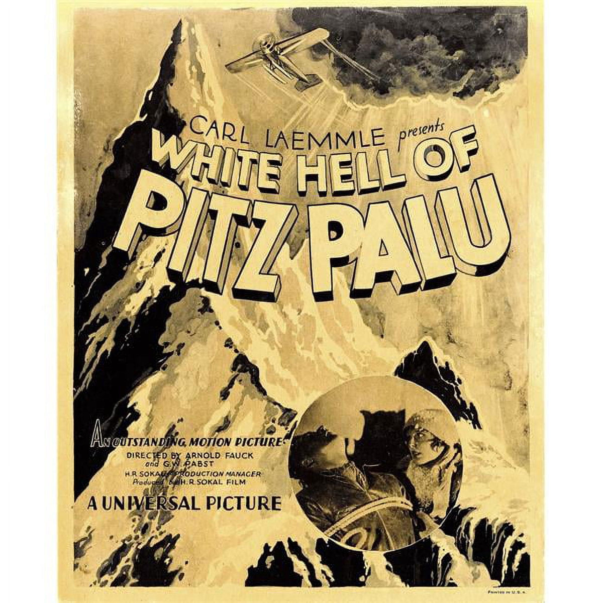The White Hell of Pitz movie masterprint poster 11x17