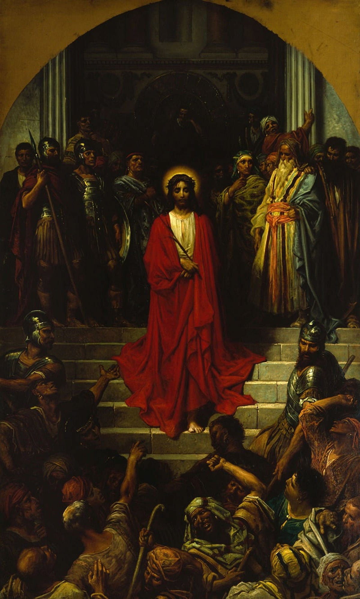Ecce Homo Fine Art Poster Print by Gustave Doré, 18x24