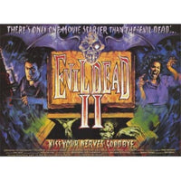 Evil Dead 2 Dead By Dawn Movie Poster 17x11