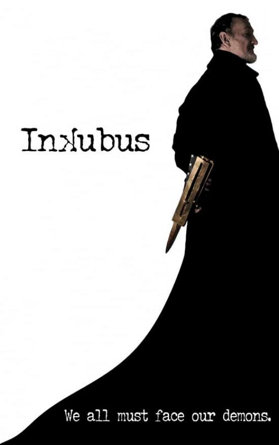 Inkubus Movie Poster featuring horror film theme in 11x17 size.
