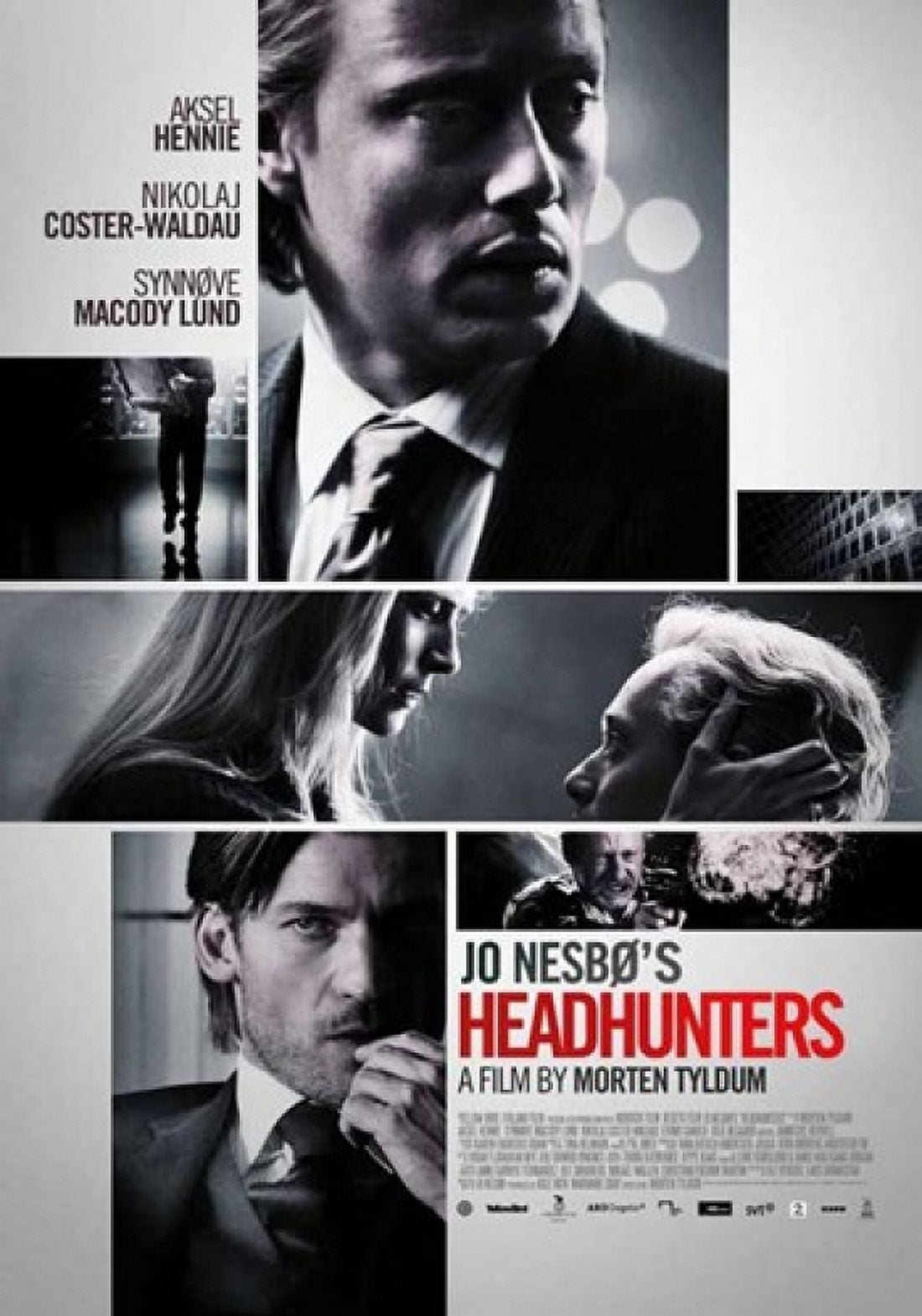 Headhunters movie poster print, 11x17 size, perfect for home decor.