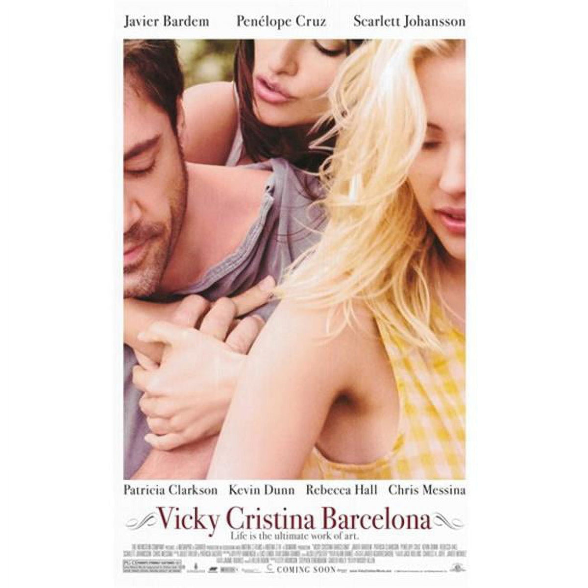 Vicky Cristina Barcelona Movie Poster 11x17