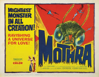 Mothra Still Poster Print showcasing the iconic kaiju from classic films.