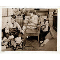 The Hayseed Lobbycard Movie Poster featuring Roscoe 'Fatty' Arbuckle and Buster Keaton