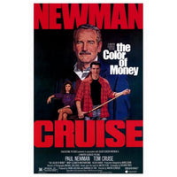 The Color of Money Movie Poster Print 27x40 featuring Paul Newman and Tom Cruise.