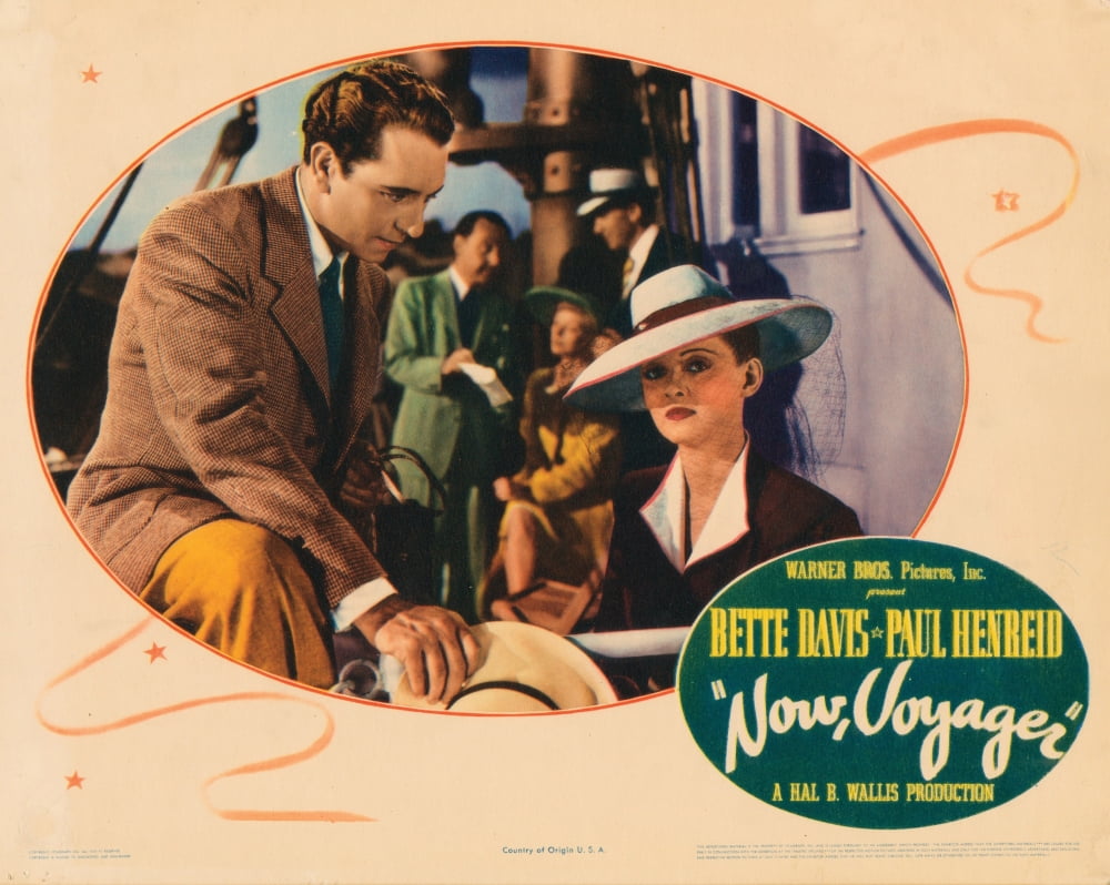 Now Voyager Lobby Card featuring Bette Davis and Paul Henreid - 1942 Movie Print