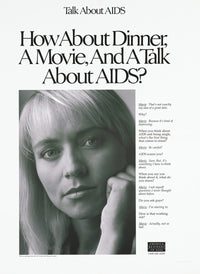 Dinner, a Movie, and a Talk about AIDS Poster Print (1993)