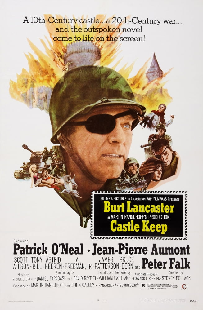 Castle Keep Movie Masterprint Poster featuring Burt Lancaster (1969)