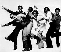The Commodores photo print showcasing the iconic band.