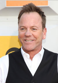 Kiefer Sutherland arriving at the 51st Academy of Country Music Awards photo print