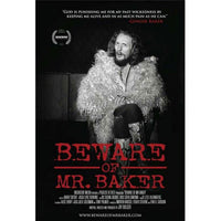 Beware of Mr. Baker Movie Poster 11x17 - vibrant and stylish wall art.