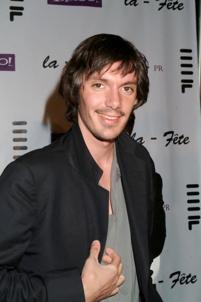 Lukas Haas arriving at Shane West's birthday bash photo print