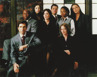 Dylan McDermott posed with cast in formal attire photo print.