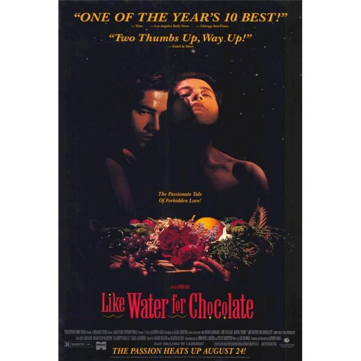 Like Water for Chocolate movie poster print 27x40
