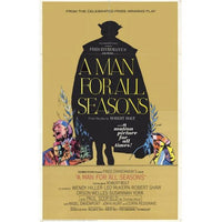 A Man for All Seasons movie poster print in 11x17 size.