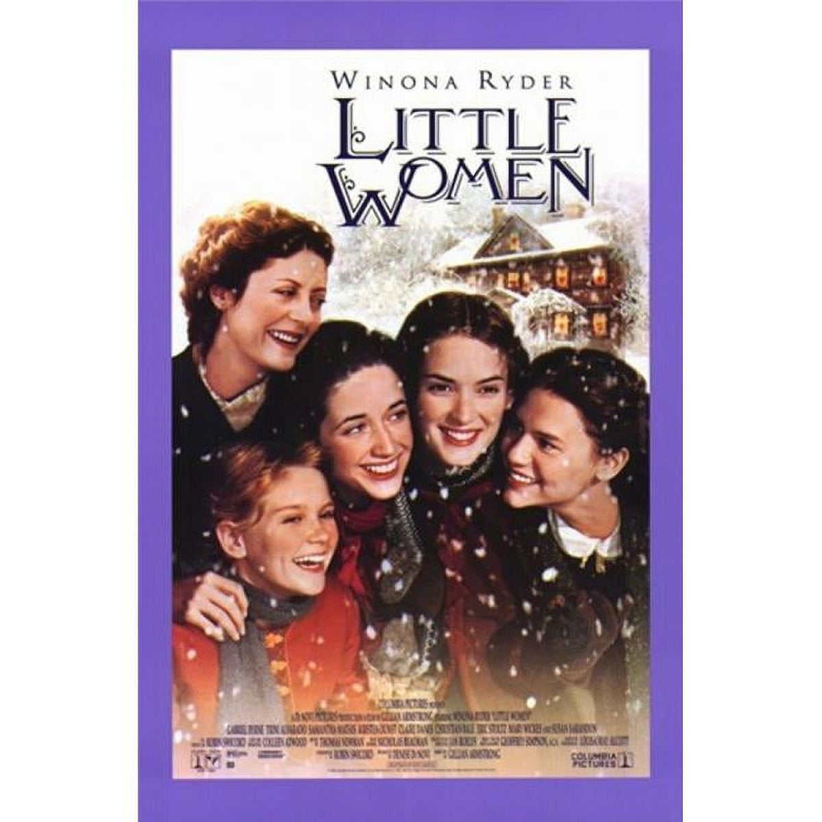 Little Women Movie Poster 11x17 print showcasing characters from the beloved story.