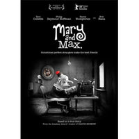 Mary and Max Movie Poster Print showcasing vibrant colors and whimsical design.