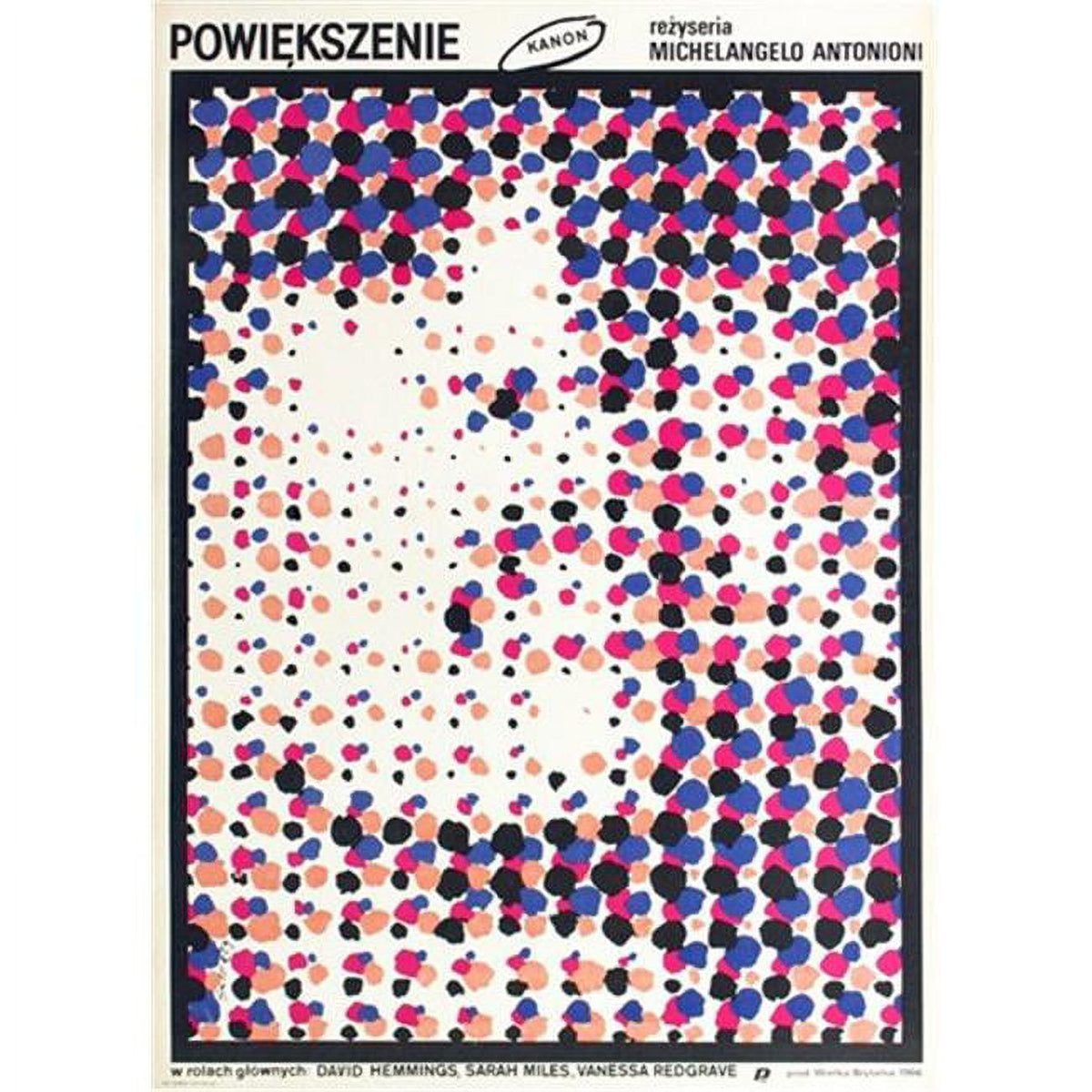 Blow Up Movie Poster 11x17 print featuring iconic film art.