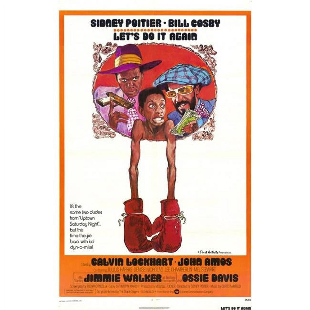 Let's Do It Again Movie Poster Print 27x40