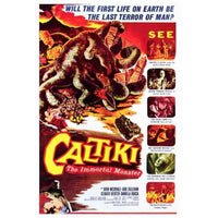 Caltiki the Immortal Monster movie poster print 27x40