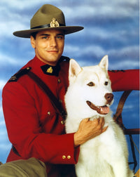 Due South Ranger Uniform Portrait with Dog Photo Print