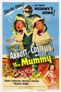 Abbott and Costello Meet the Mummy 1955 Movie Poster 11x17