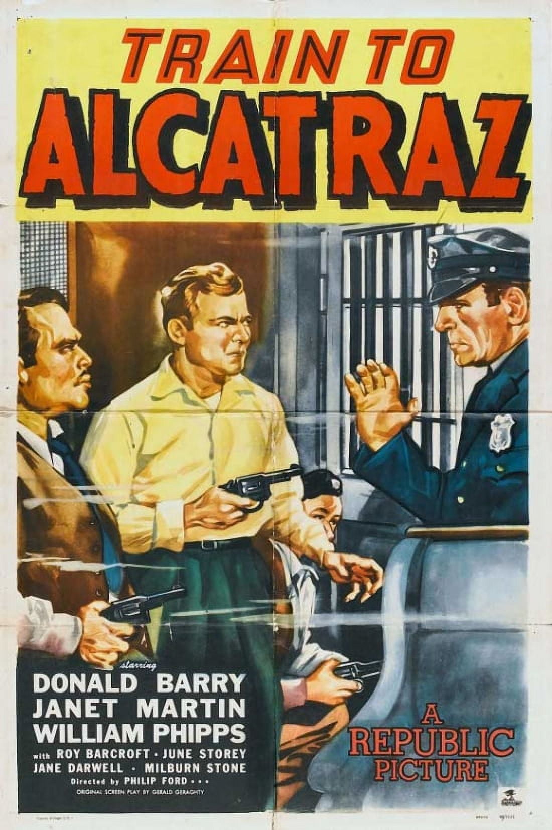 Train to Alcatraz Movie Poster - 11x17 inches