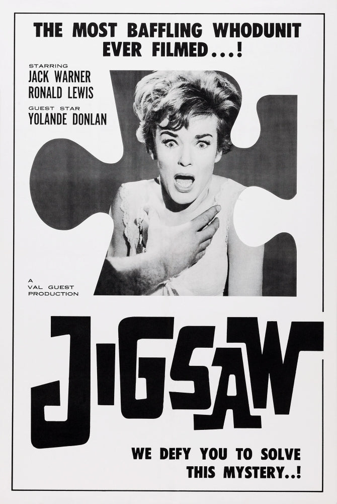 Jigsaw Movie Masterprint Poster Print by Moira Redmond - 1962