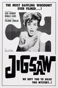 Jigsaw Movie Masterprint Poster Print by Moira Redmond - 1962