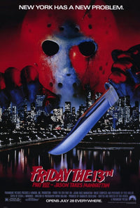 Friday the 13th Part 8 Jason Takes Manhattan movie poster