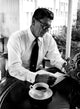 Governor Ronald Reagan Reading Photo Print in 8x10 and 16x20 sizes.