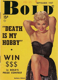 Barbara Nichols Bold Magazine Photo Print showcasing vintage glamour.