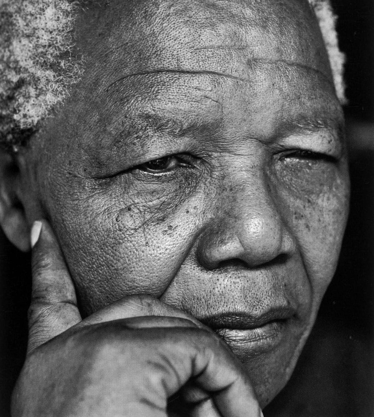 Nelson Mandela Inspirational Photo Print on premium heavy stock paper