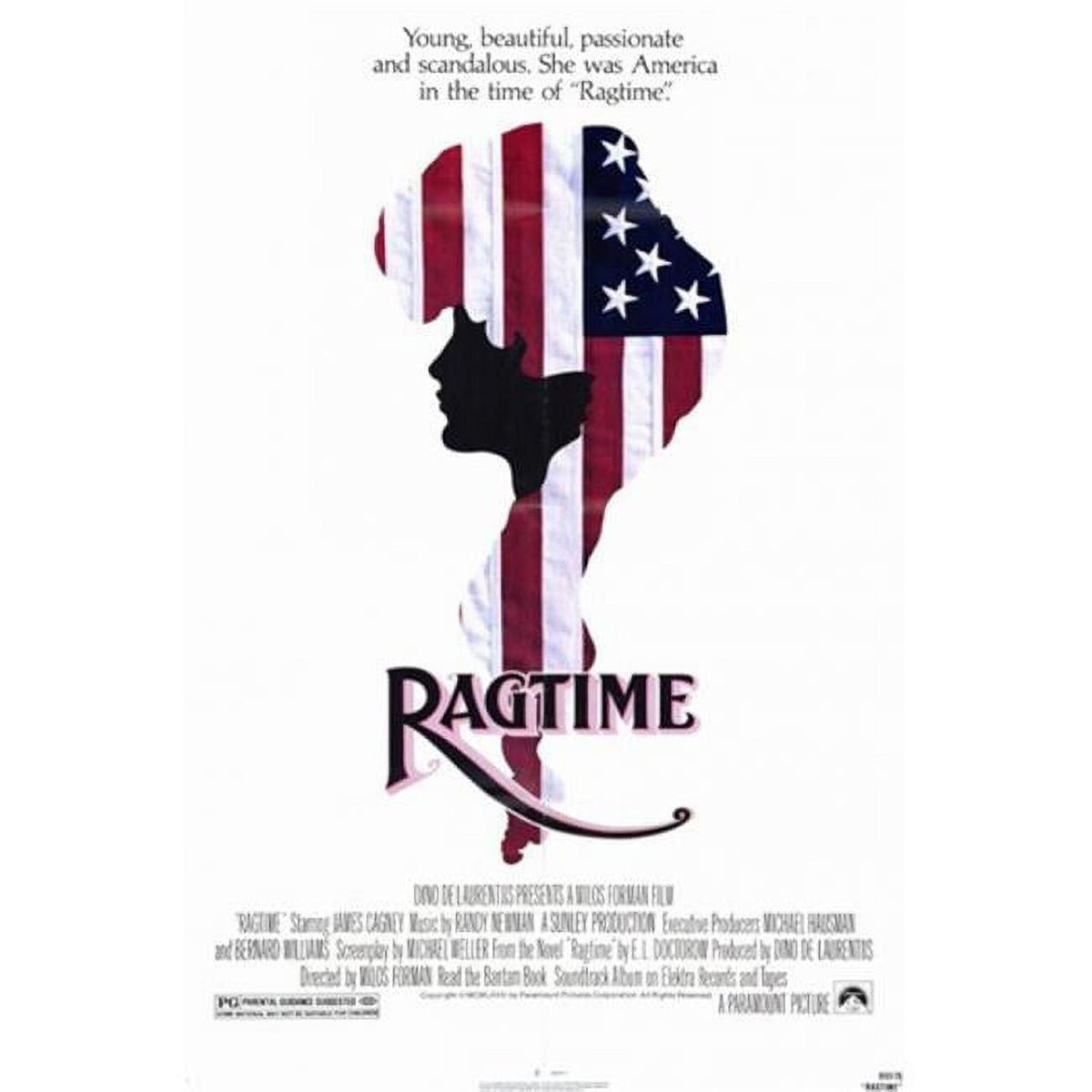 Ragtime Movie Poster 11x17 size showcasing vibrant colors and classic design.