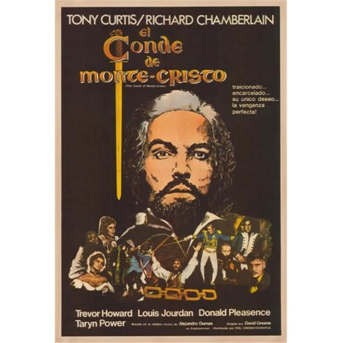 The Count of Monte Cristo Movie Poster 11x17 print