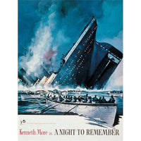 A Night to Remember Movie Poster in 11x17 size.