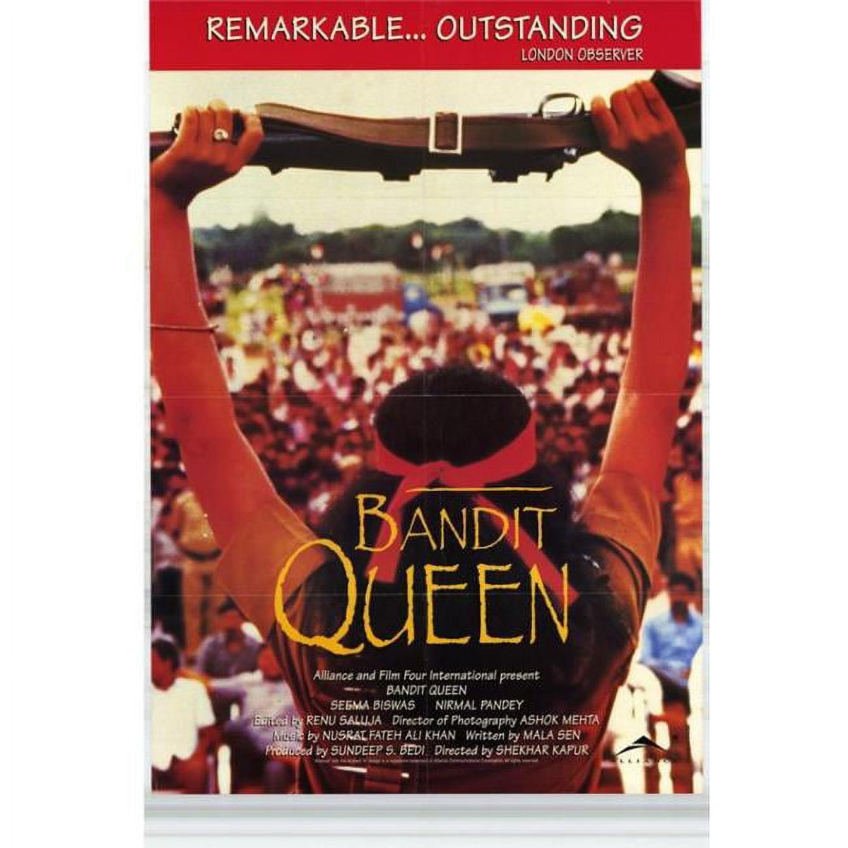 Bandit Queen Movie Poster Print 27x40 for film enthusiasts.