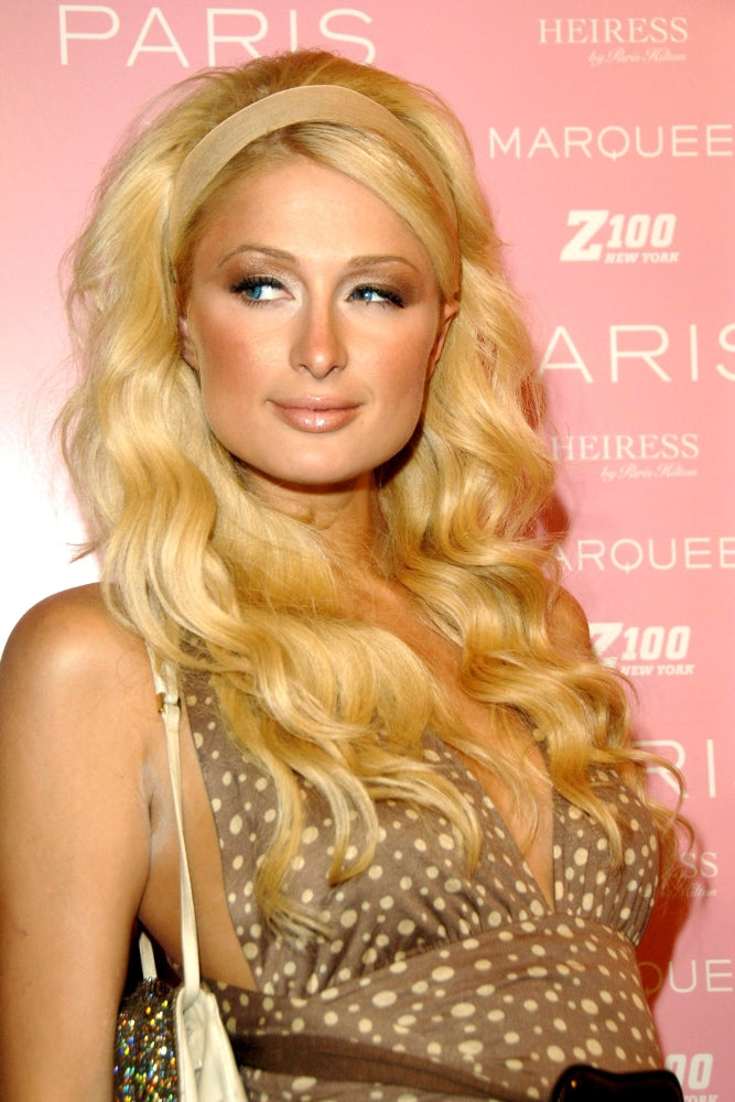 Paris Hilton at her CD launch party photo print by George Taylor