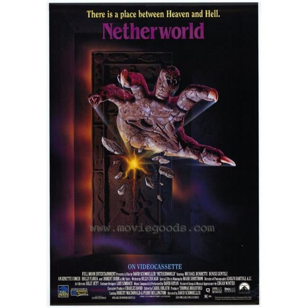 Netherworld Movie Poster Print, 27 x 40 inches, high-quality artwork.