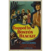 Trapped movie poster print featuring Boston Blackie, 27x40 inches.