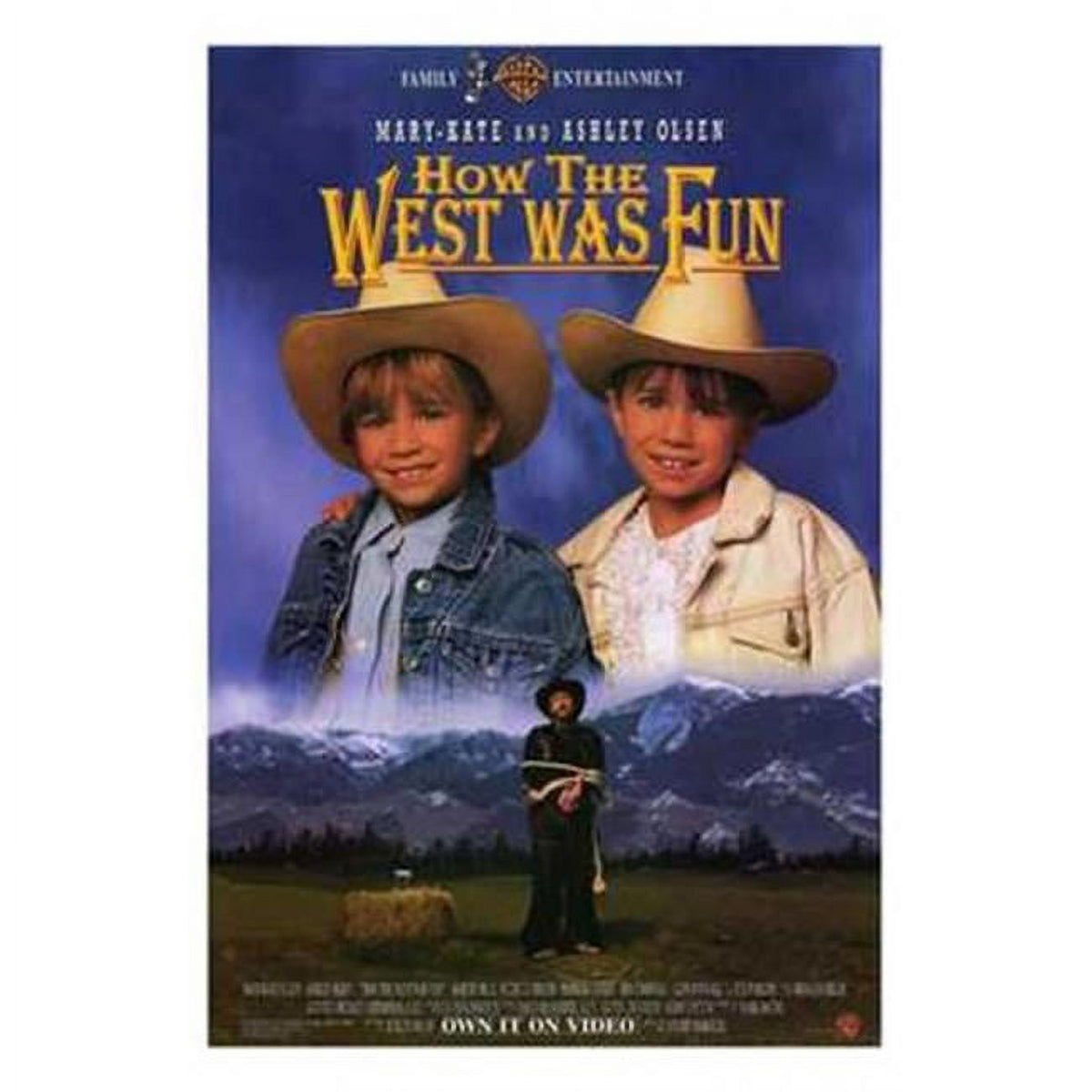 How the West Was Fun Movie Poster 11x17 - Nostalgic film decor