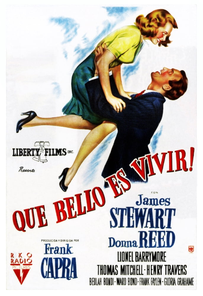 It's A Wonderful Life Movie Poster Masterprint 11x17