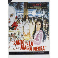 Santo vs. Black Magic Woman Movie Poster Print in vibrant colors.