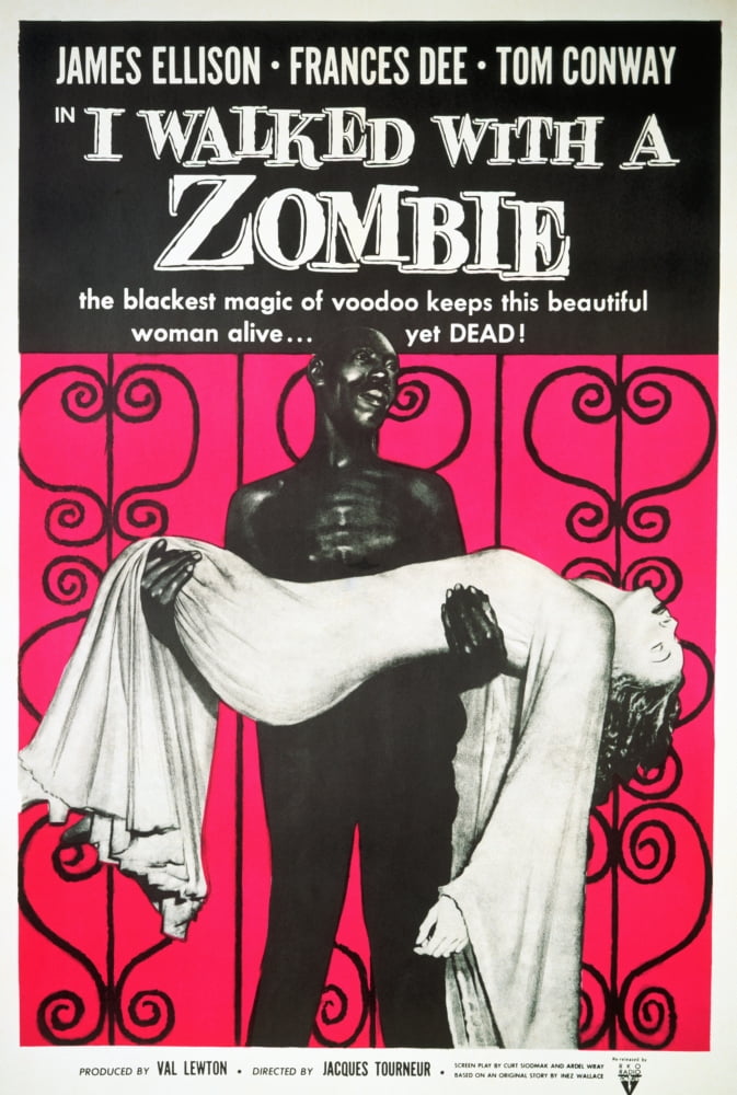 I Walked With A Zombie 1943 Movie Masterprint Poster