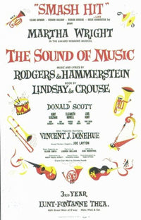 The Sound of Music Broadway Movie Poster 11x17