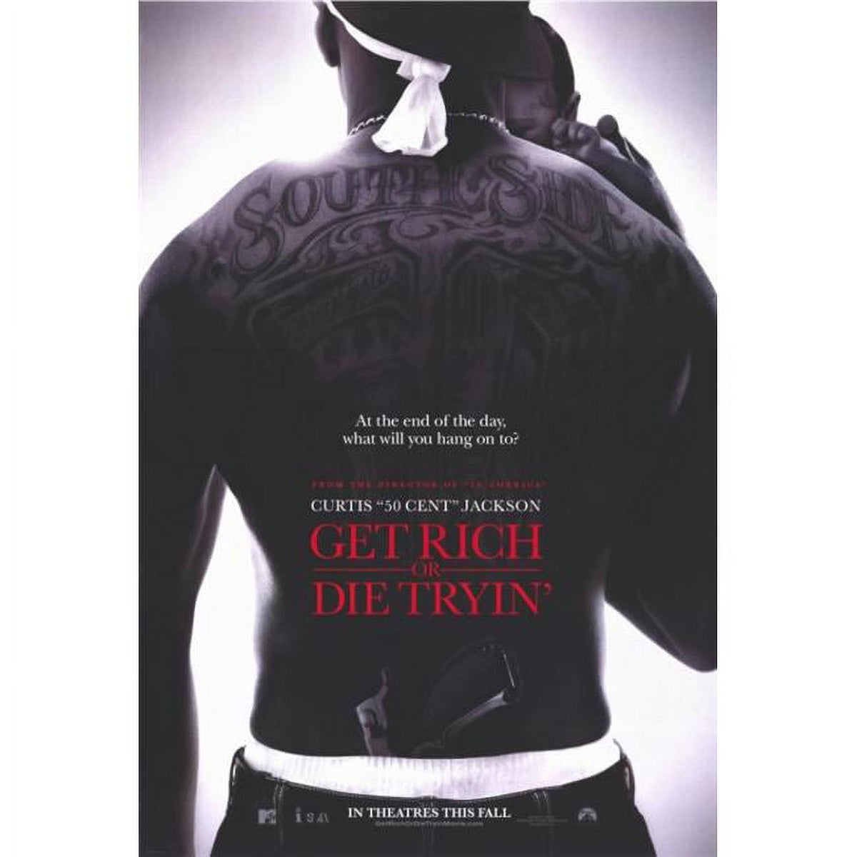 Get Rich or Die Tryin' movie poster print 27x40