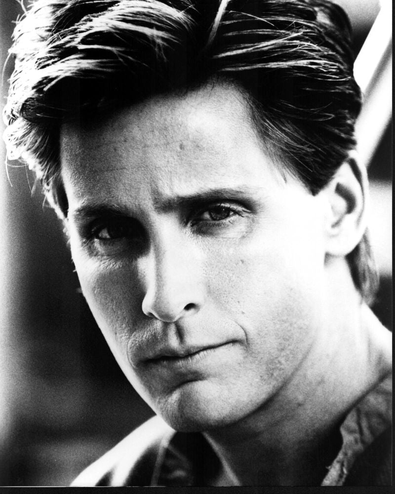 Emilio Estevez black and white photo print 8x10
